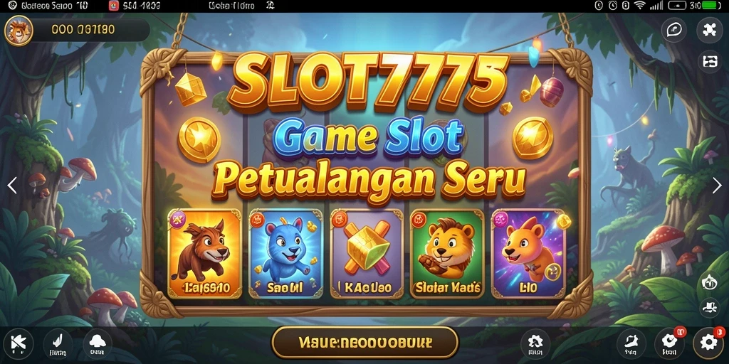 Tampilan gameplay SLOT777 yang seru dan menegangkan.