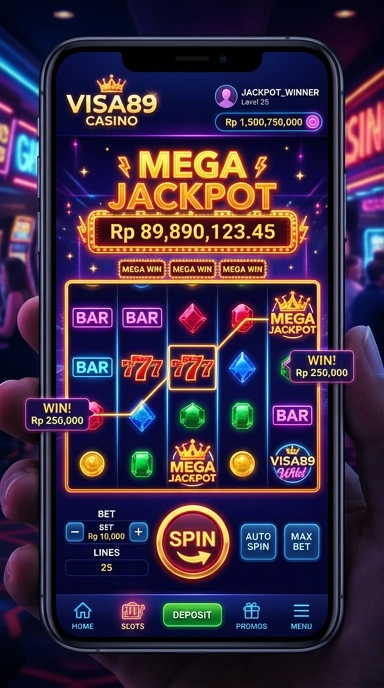 Tampilan daftar aplikasi terbaru di visa89 untuk pengguna.